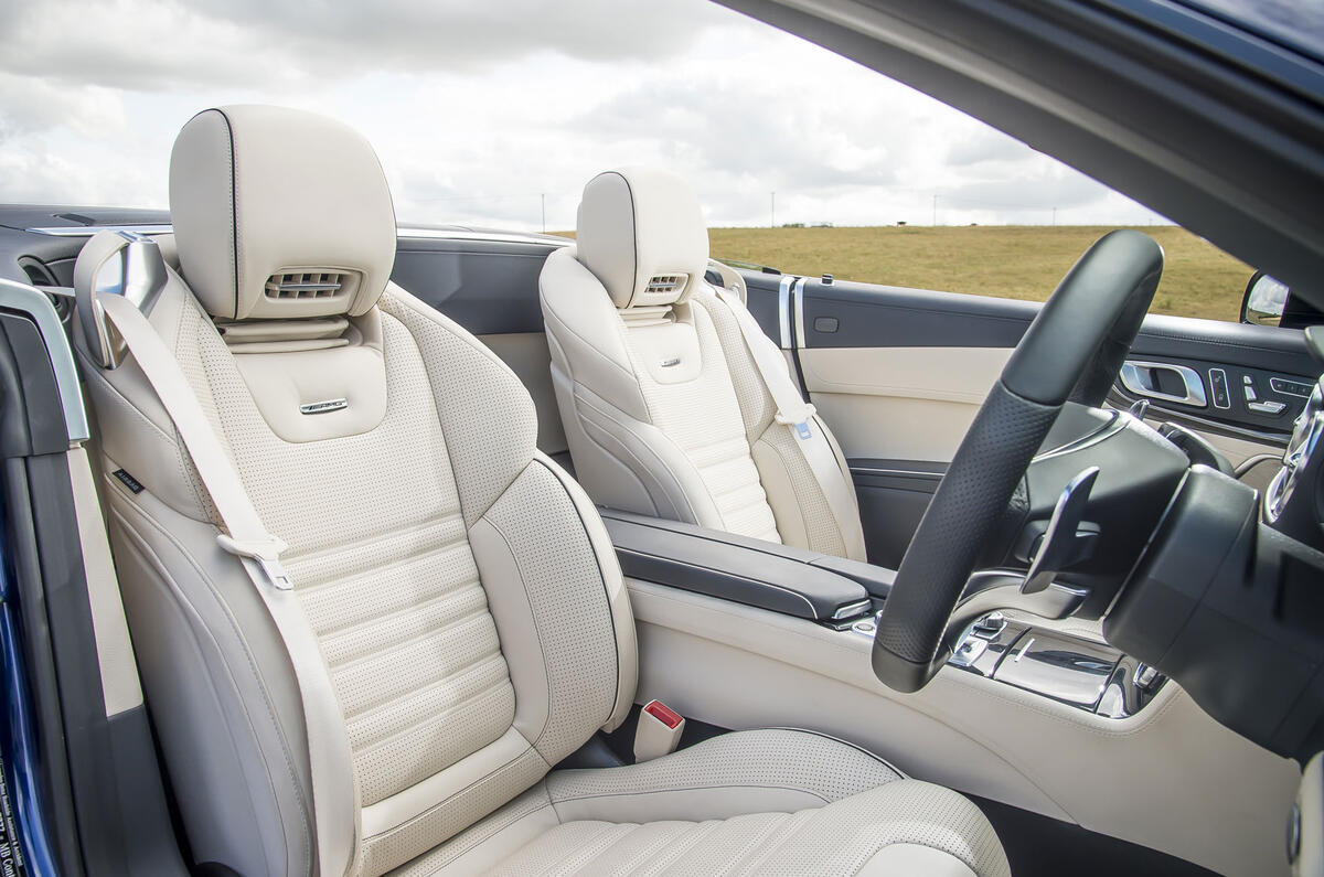 Mercedes-AMG SL 63 sports seats