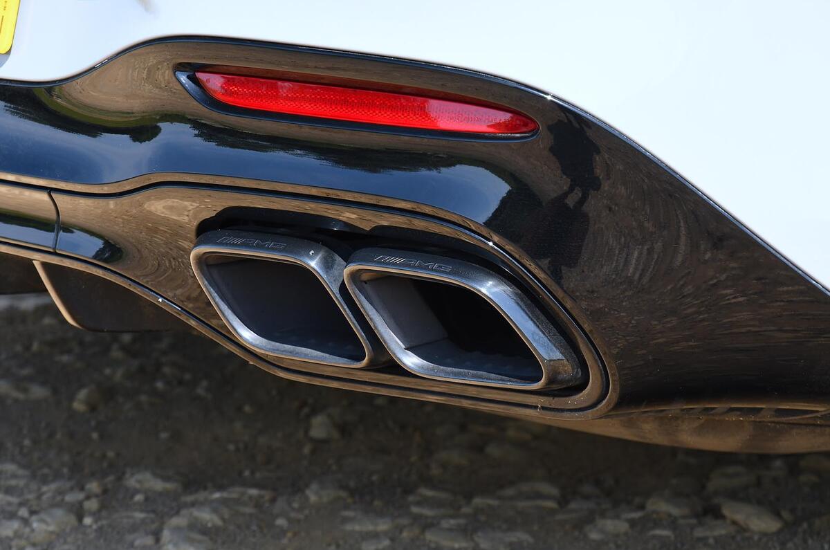 mercedes amg sl63 road test 2023 09 exhaust