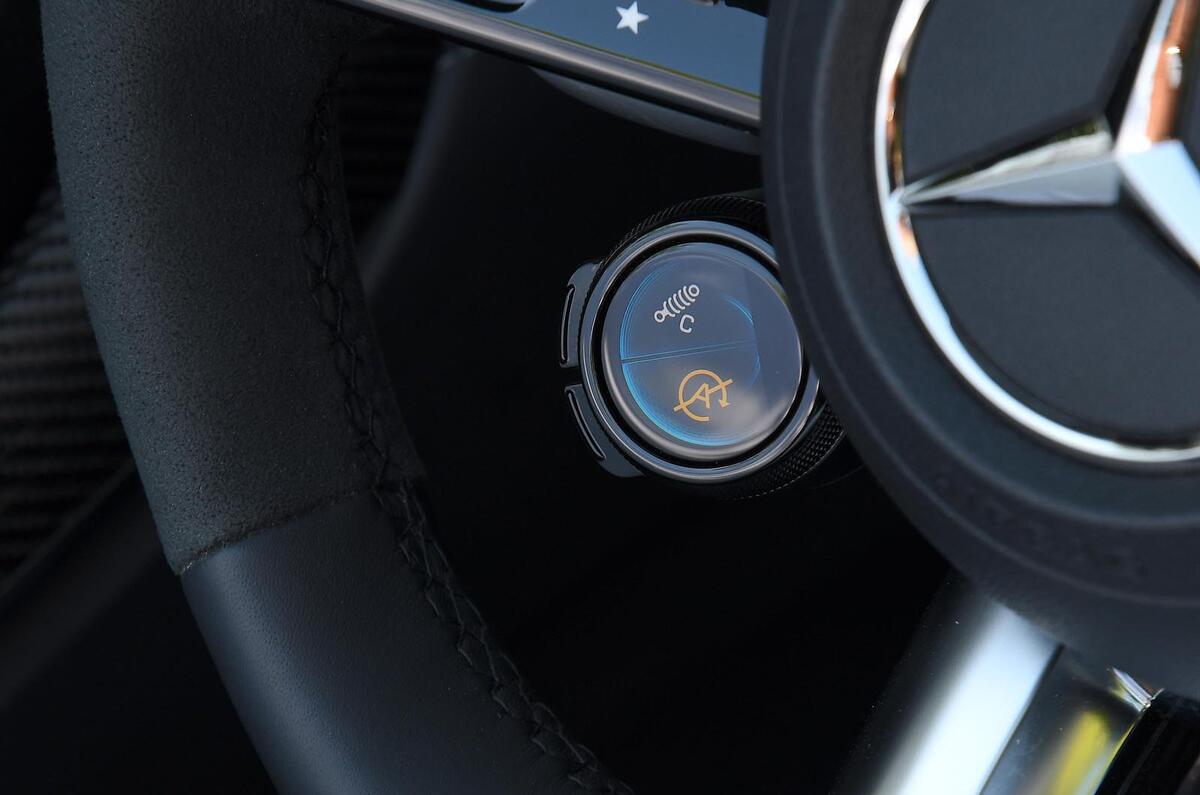mercedes amg sl63 road test 2023 18 buttons