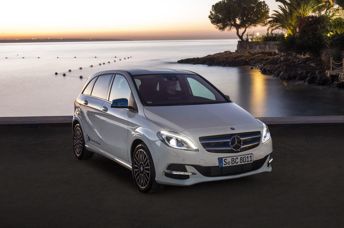 B-Class Electric Drive front quarter