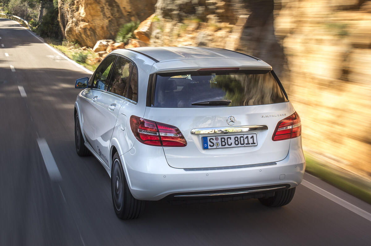 B-Class Electric Drive rear quarter