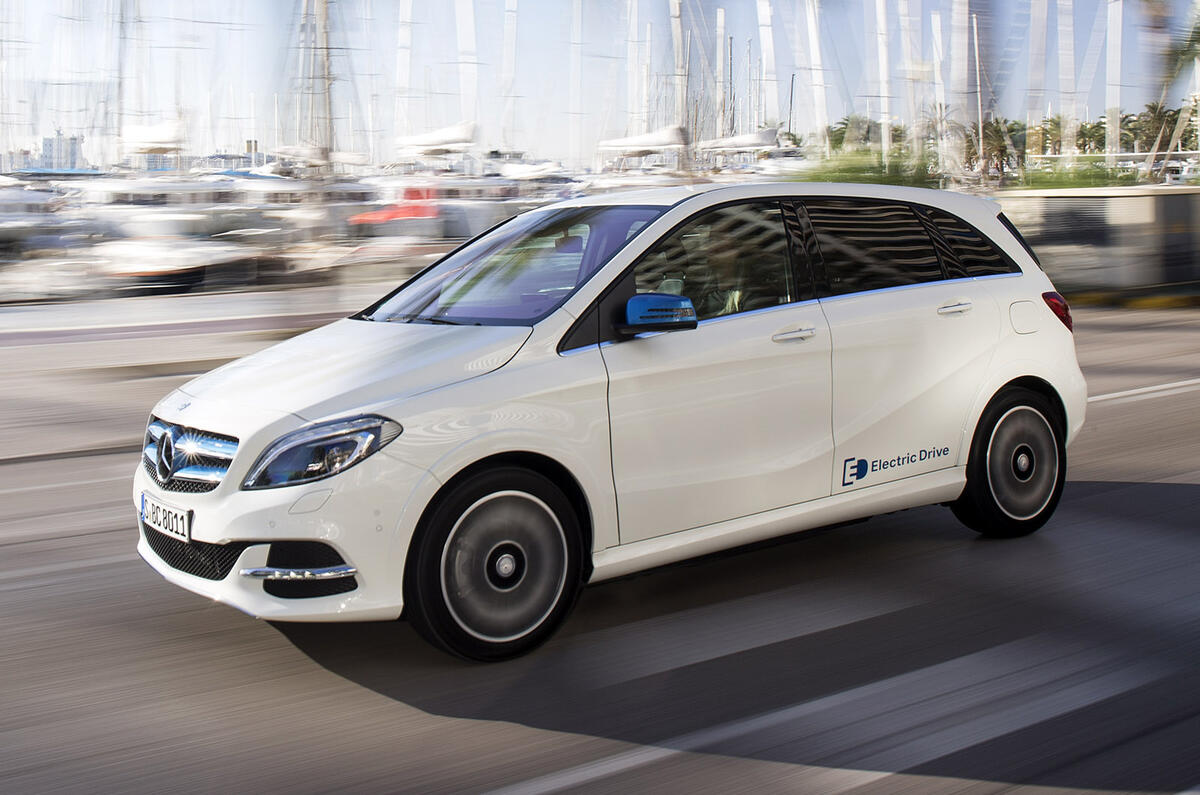 99mph Mercedes-Benz B-Class Electric Drive