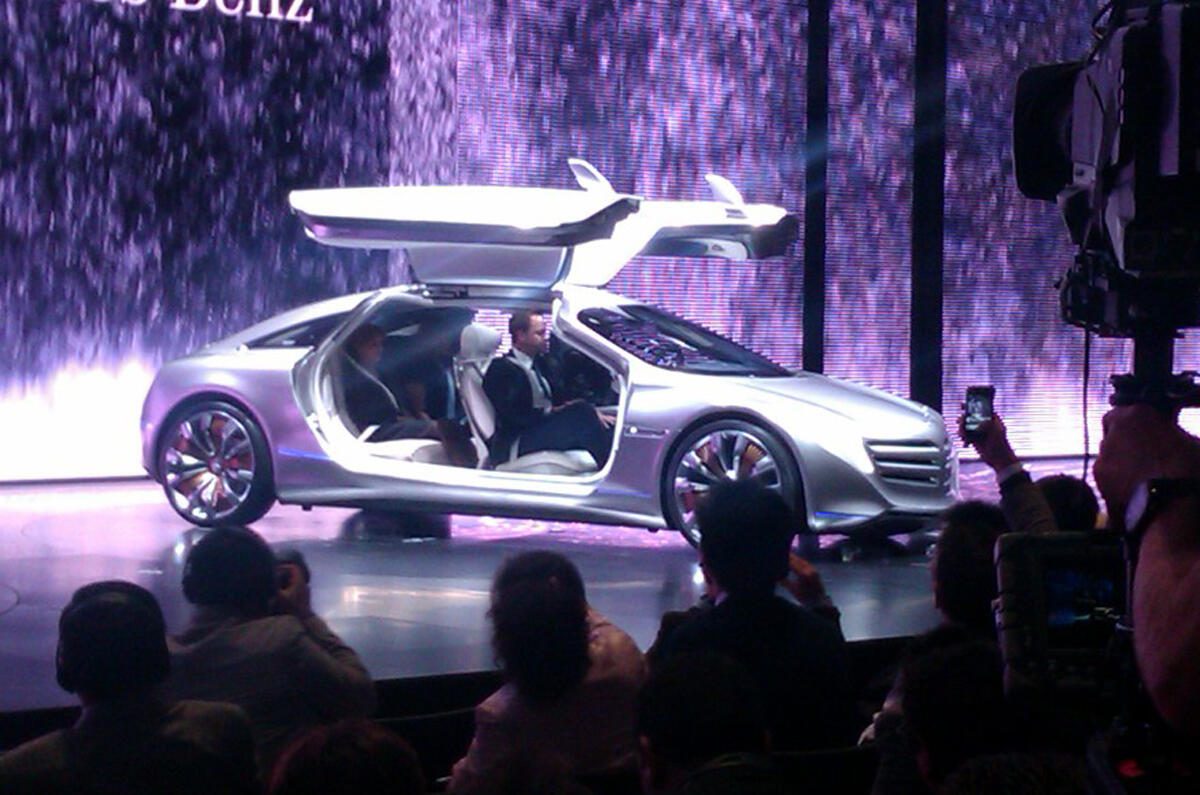 Frankfurt motor show: Mercedes F125