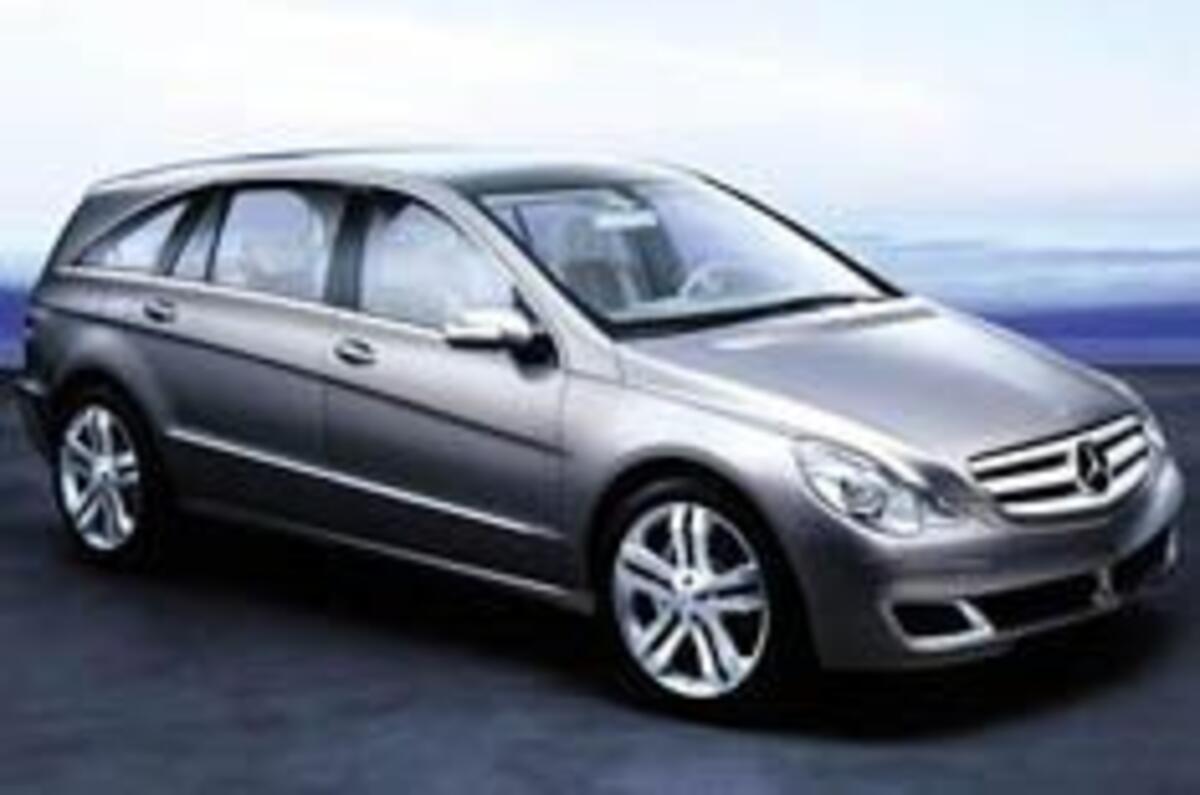 Disguise finally off Mercedes R-Class