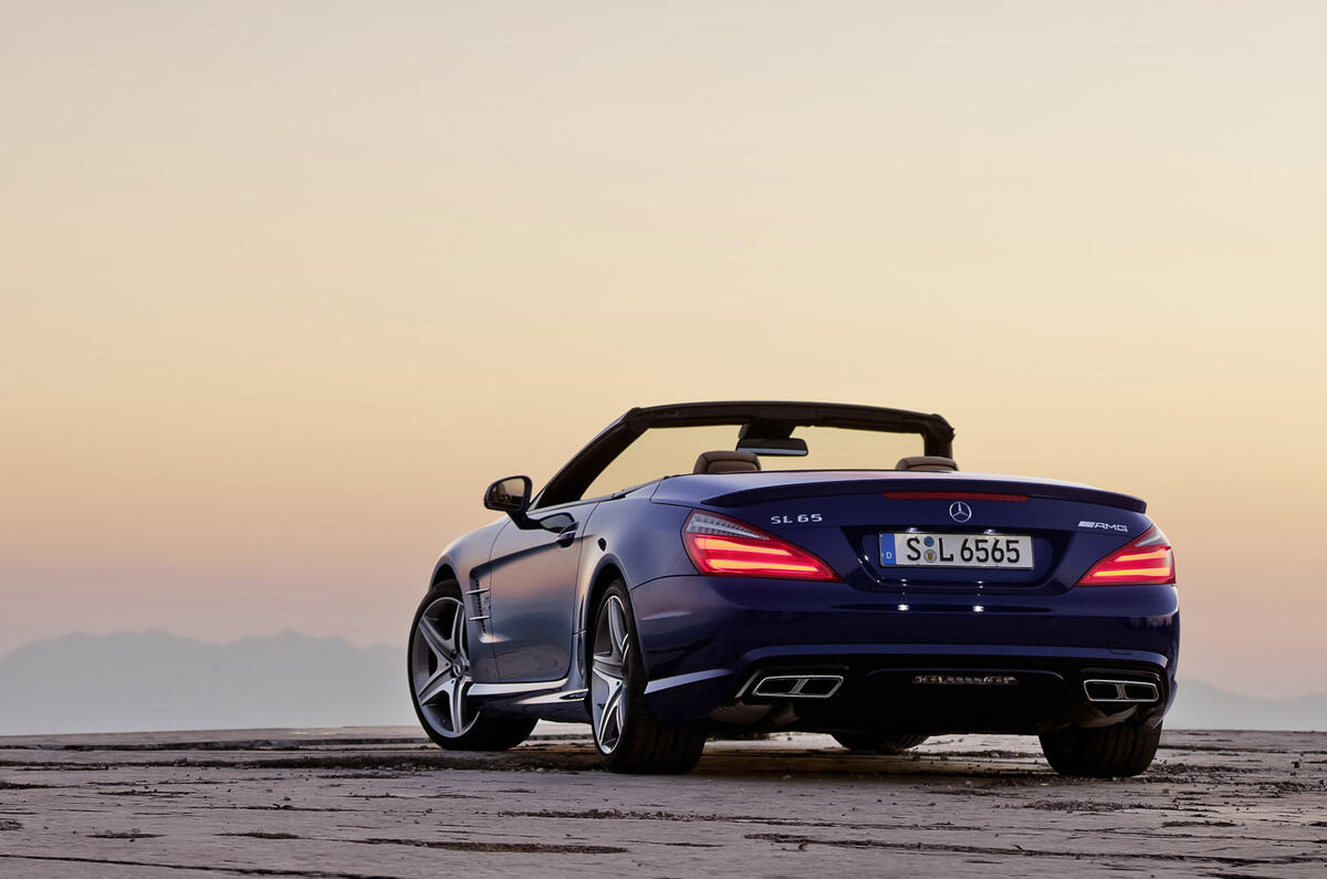 no title Mercedes unveils SL65 AMG