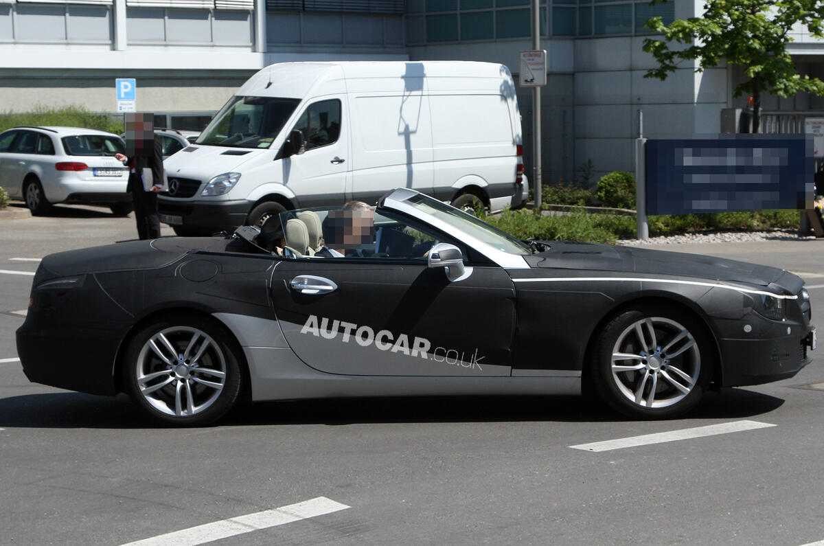 Mercedes SL - latest spy pics