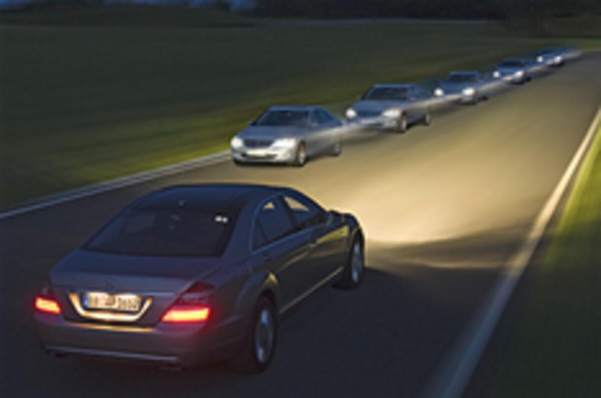 Next-gen lights 'run on full beam'