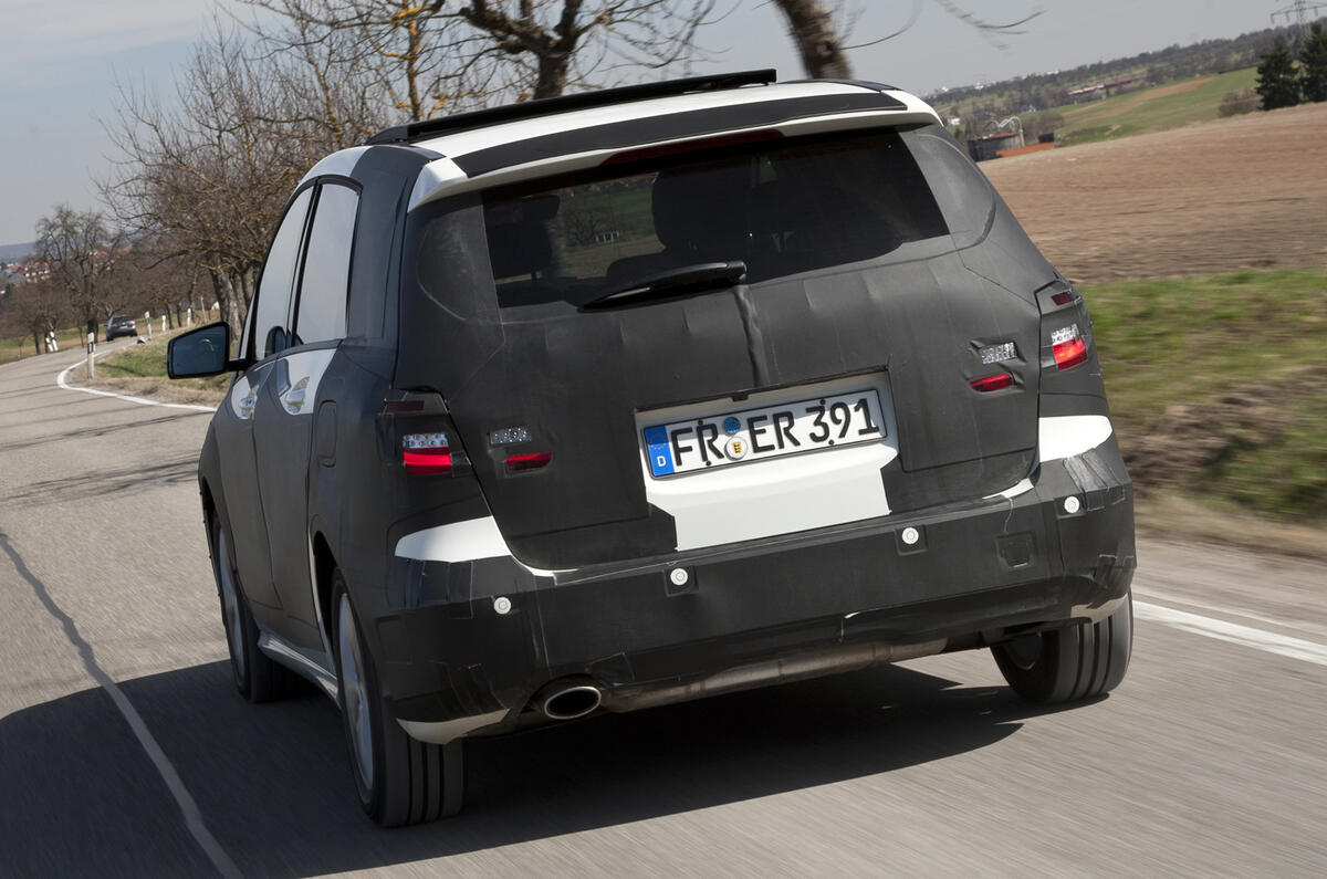 New Mercedes B-class exclusive
