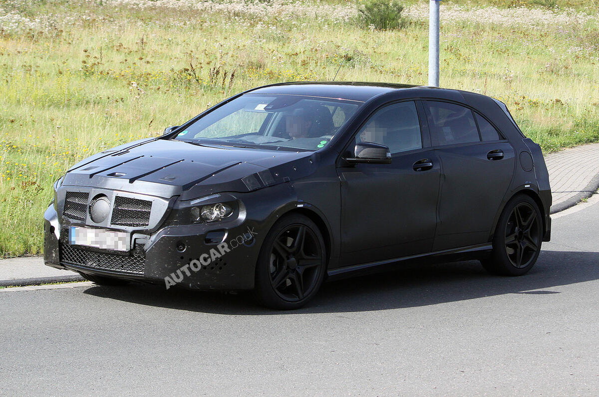 Hardcore A-class spied testing