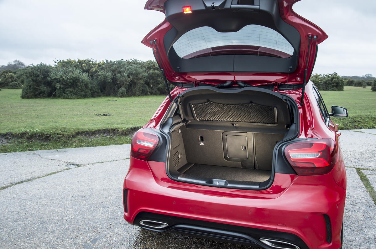 Mercedes-Benz A-Class boot space
