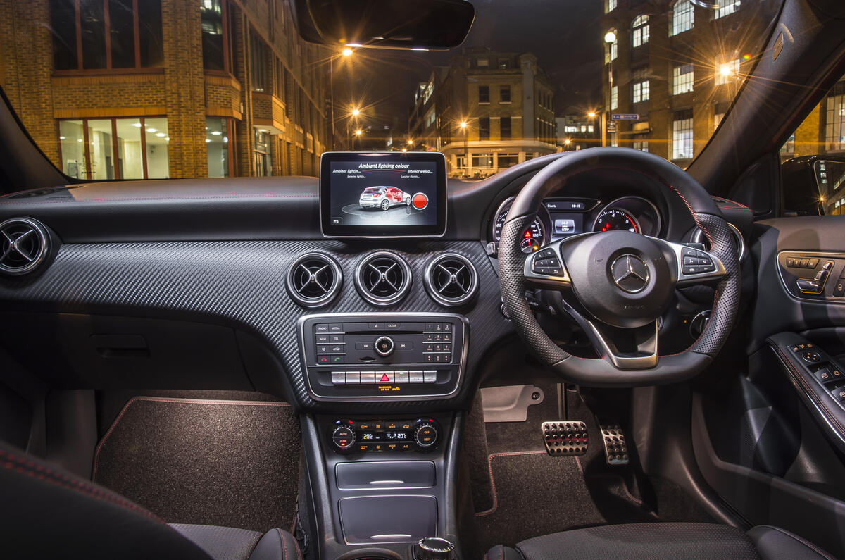Mercedes-Benz A-Class dashboard