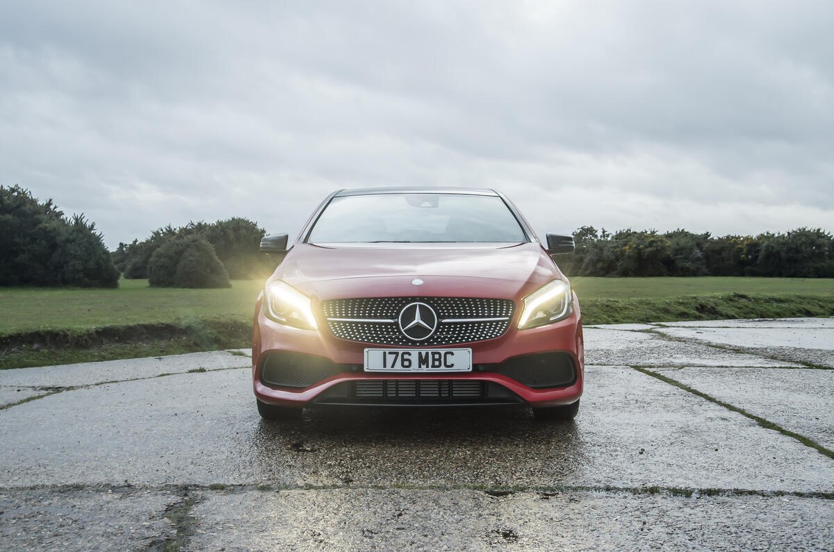 Mercedes-Benz A-Class front end