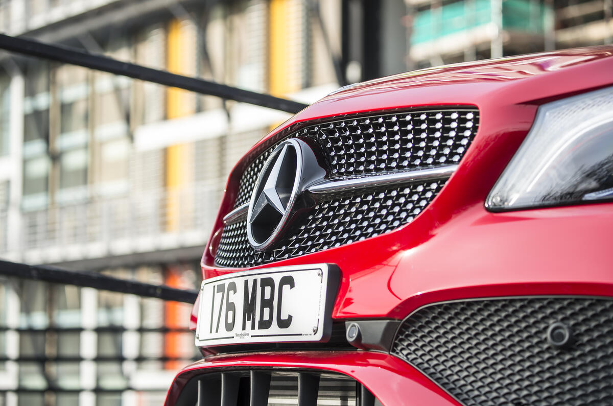 Mercedes-Benz A-Class front grille