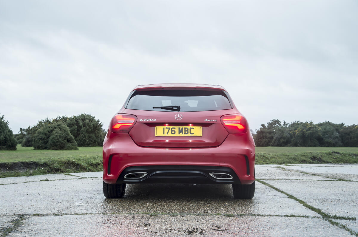 Mercedes-Benz A-Class rear end