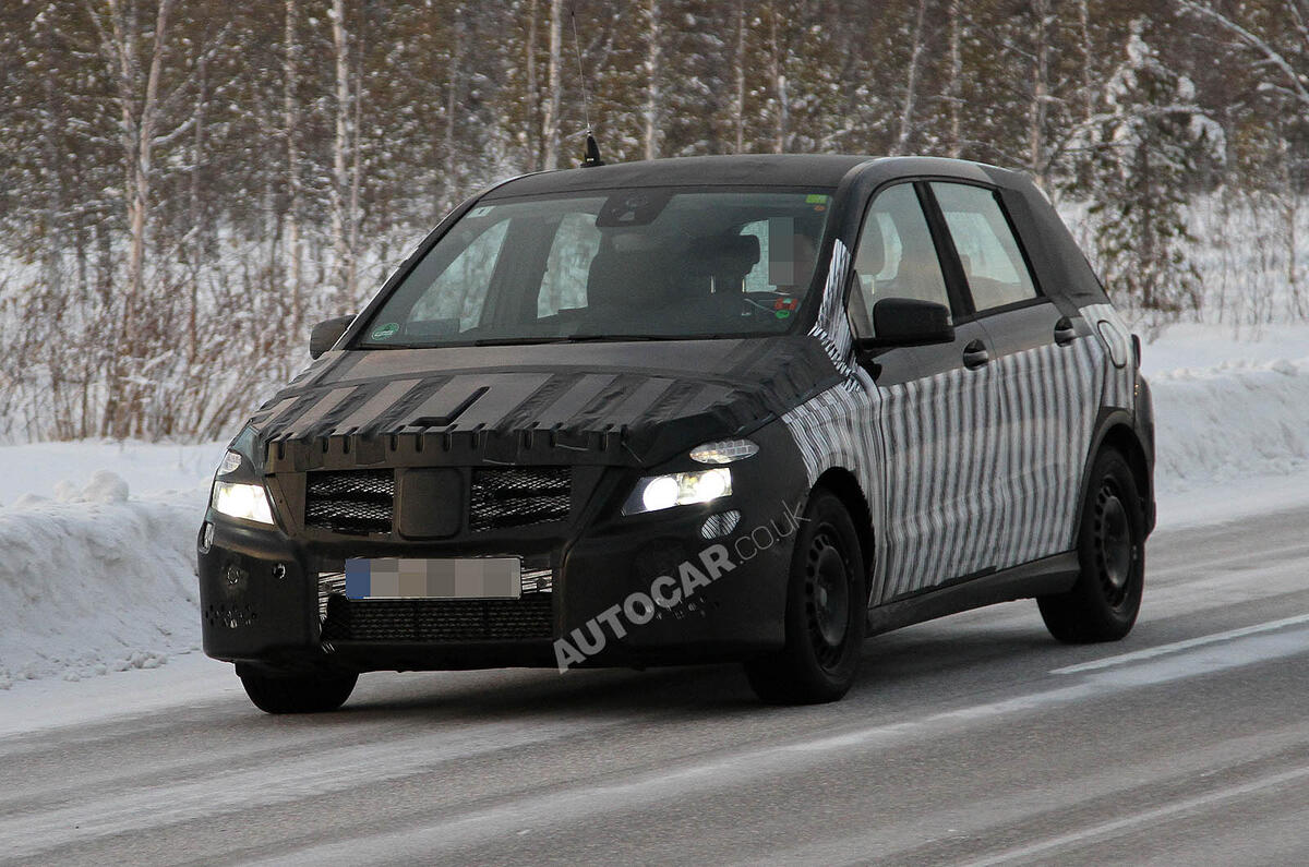 Next Merc B-class - new pics