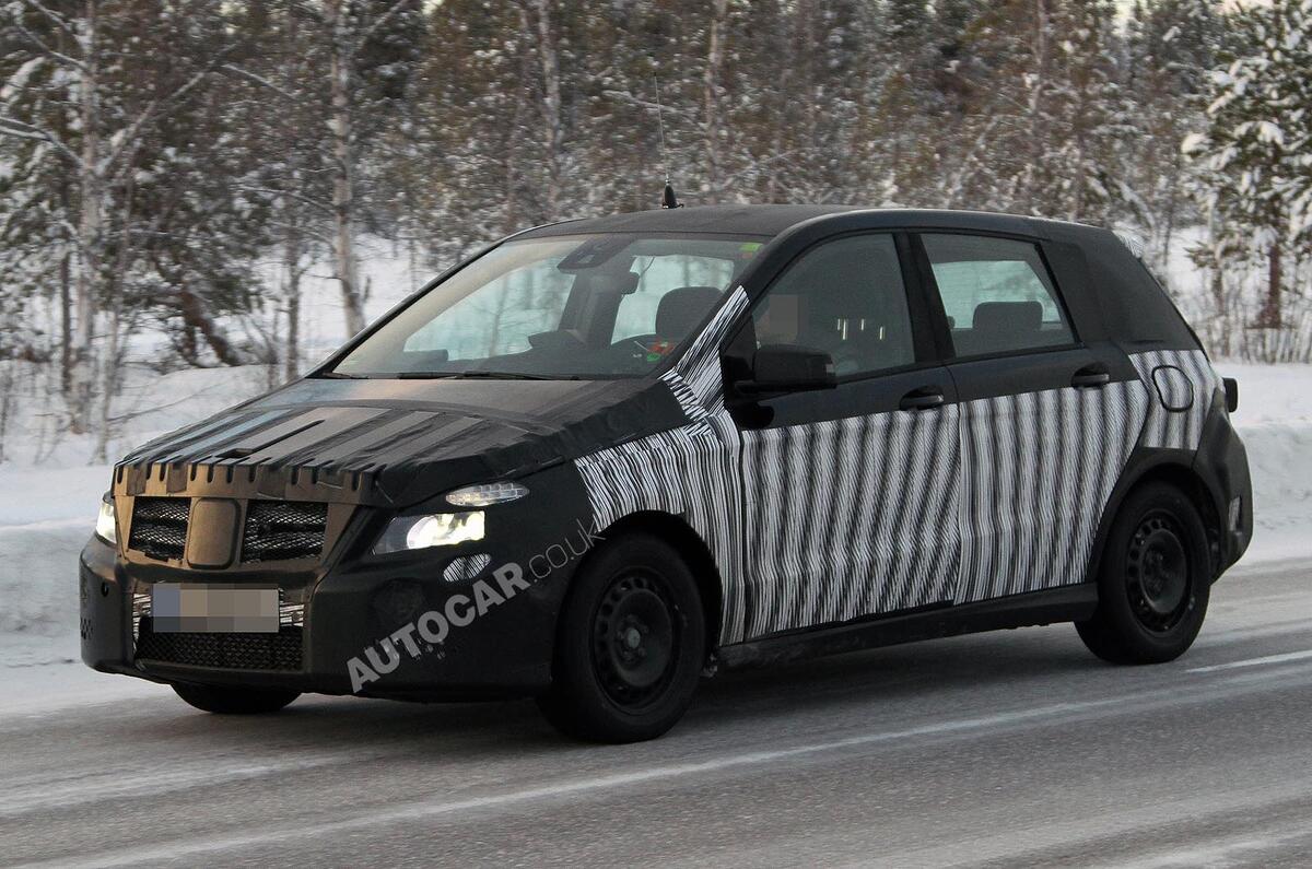 Next Merc B-class - new pics