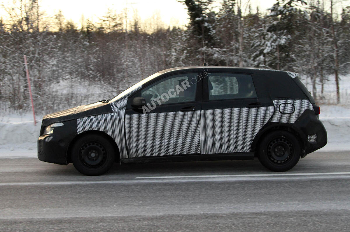 Next Merc B-class - new pics