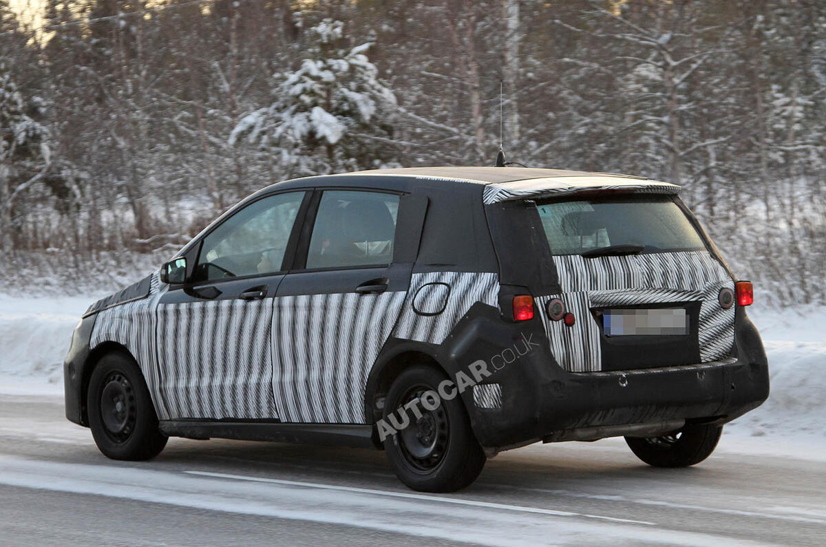 Next Merc B-class - new pics