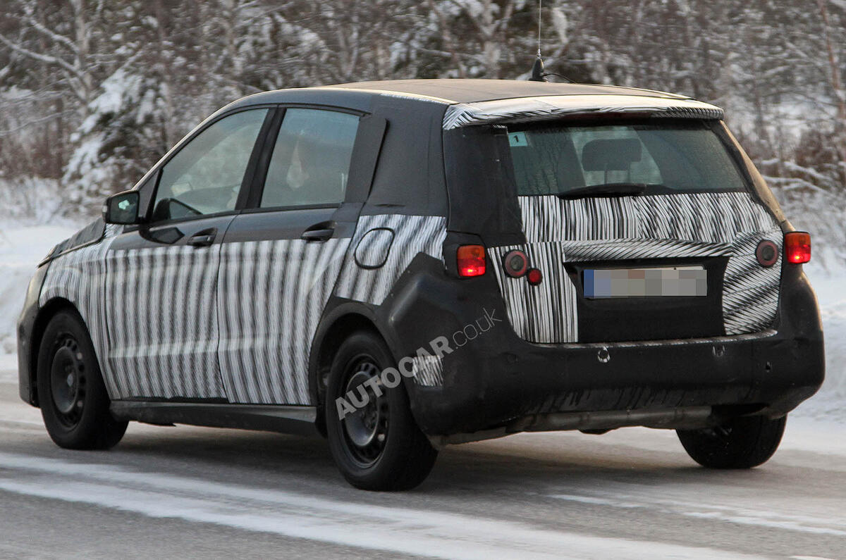 Next Merc B-class - new pics