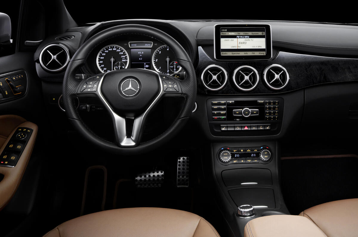 New B-class - first interior pics
