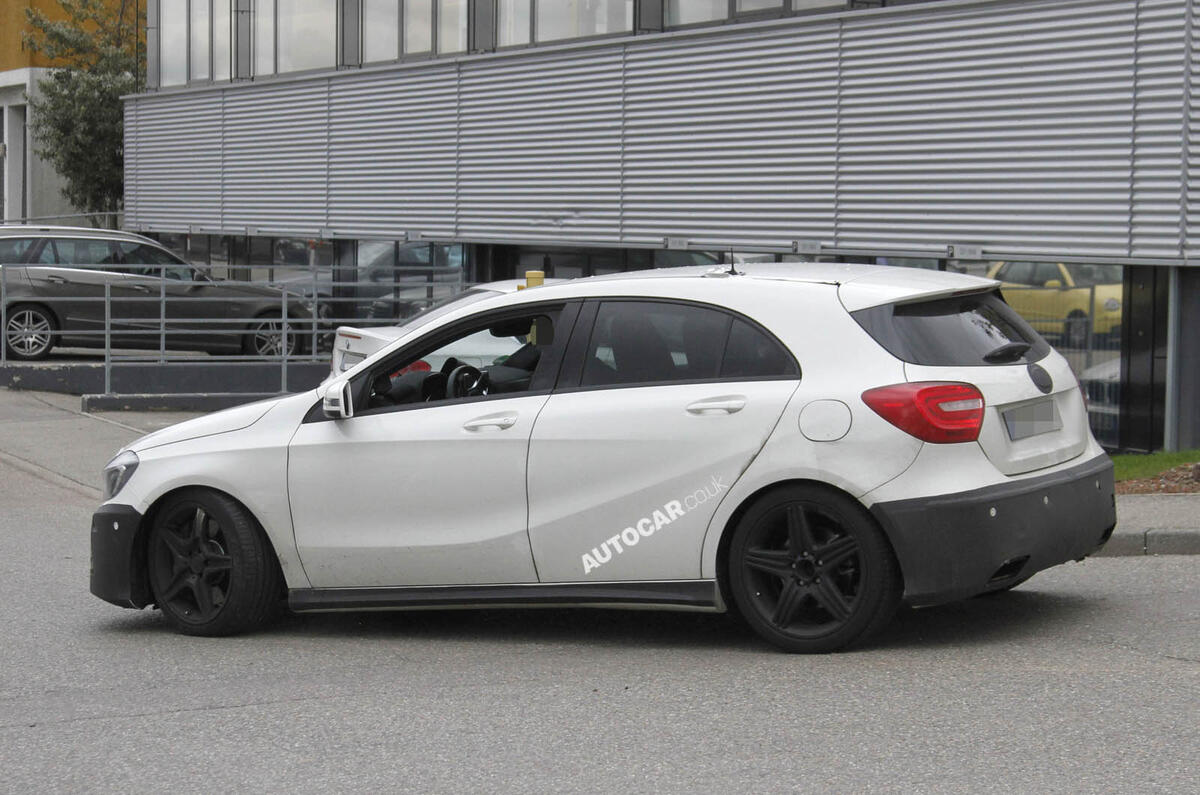 Mercedes A25 AMG: new spy pics