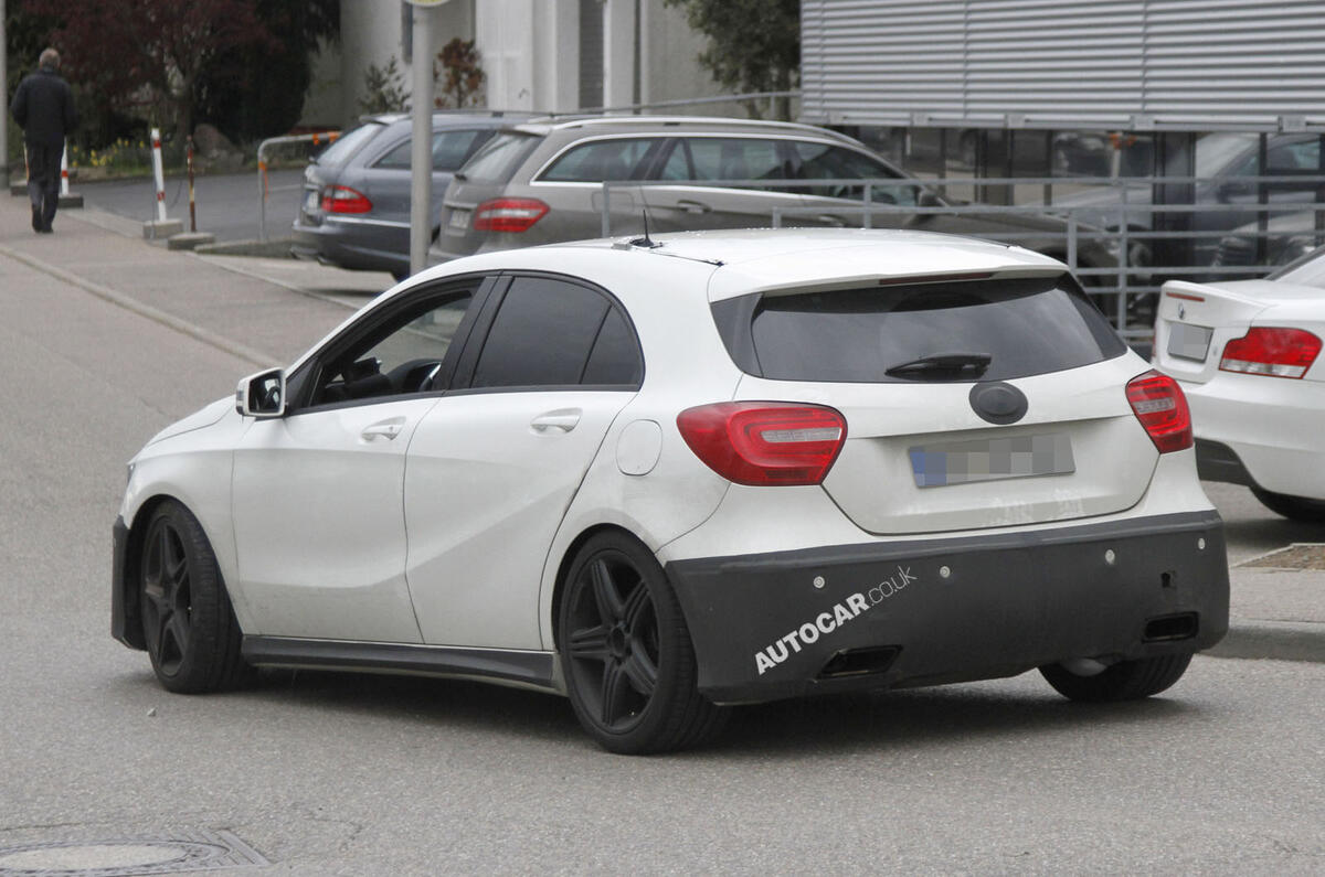 Mercedes A25 AMG: new spy pics