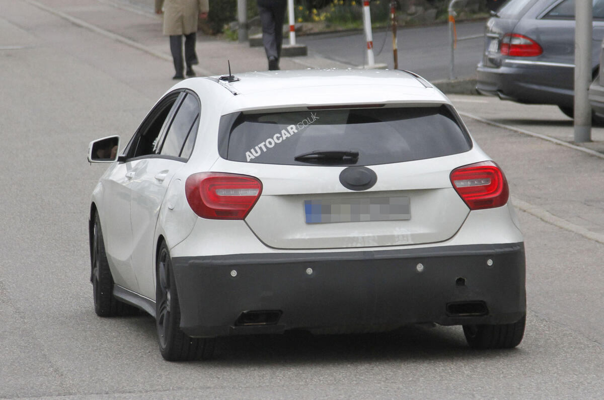 Mercedes A25 AMG: new spy pics