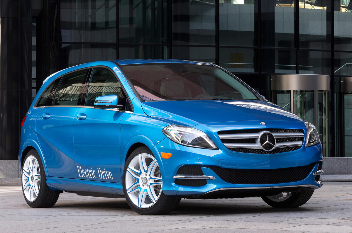 no title New York motor show: Mercedes-Benz B-class Electric Drive