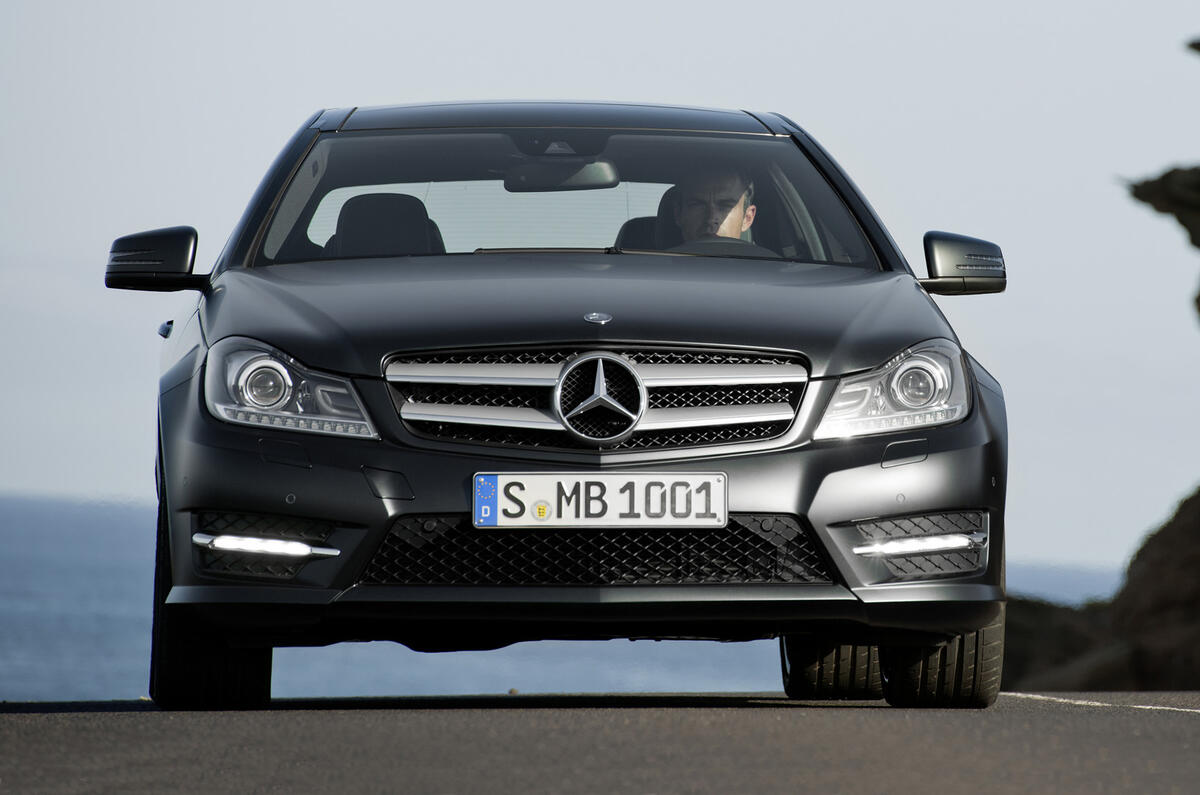 Geneva show: Mercedes C-class coupe