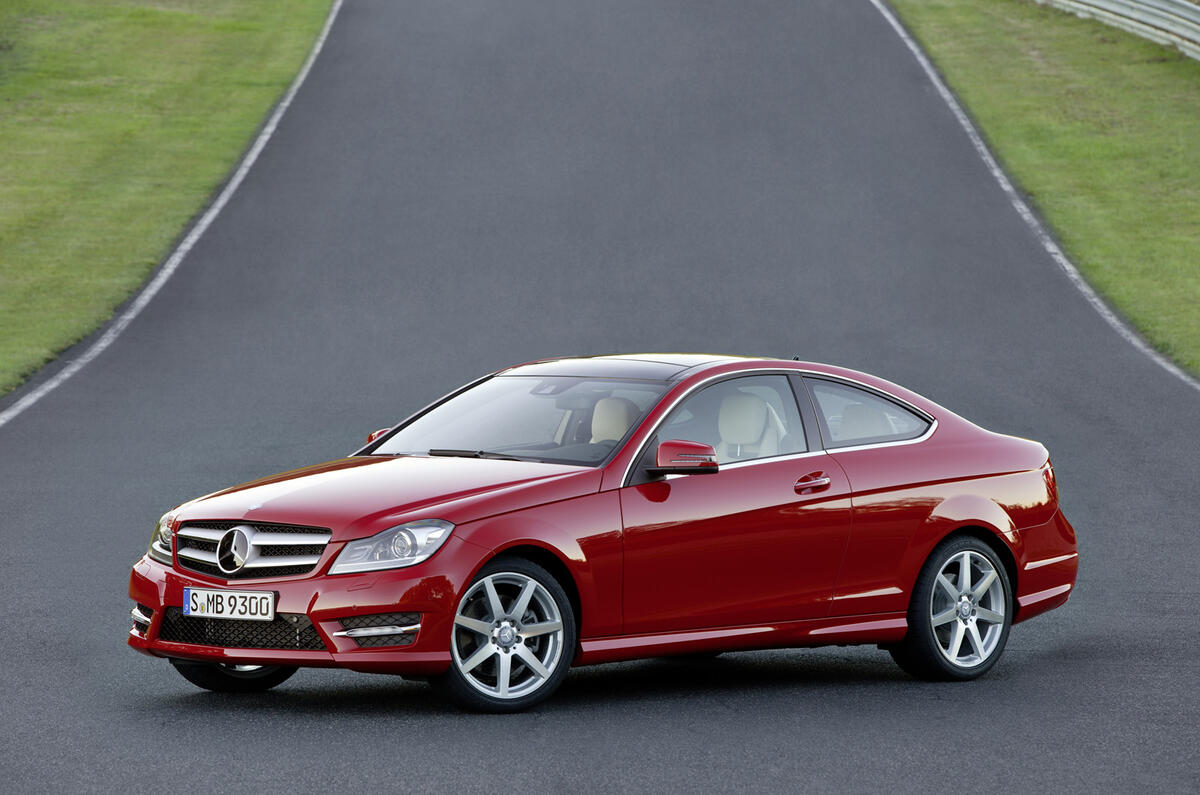 Geneva show: Mercedes C-class coupe
