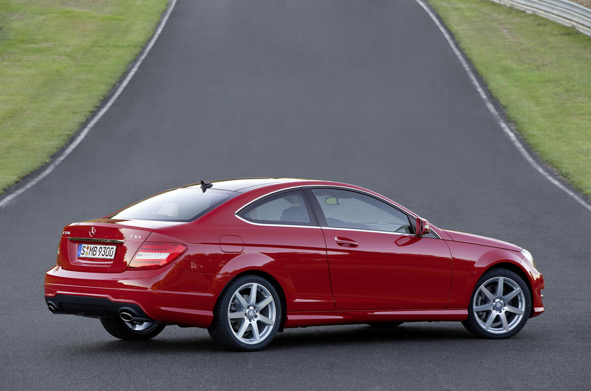 Geneva show: Mercedes C-class coupe