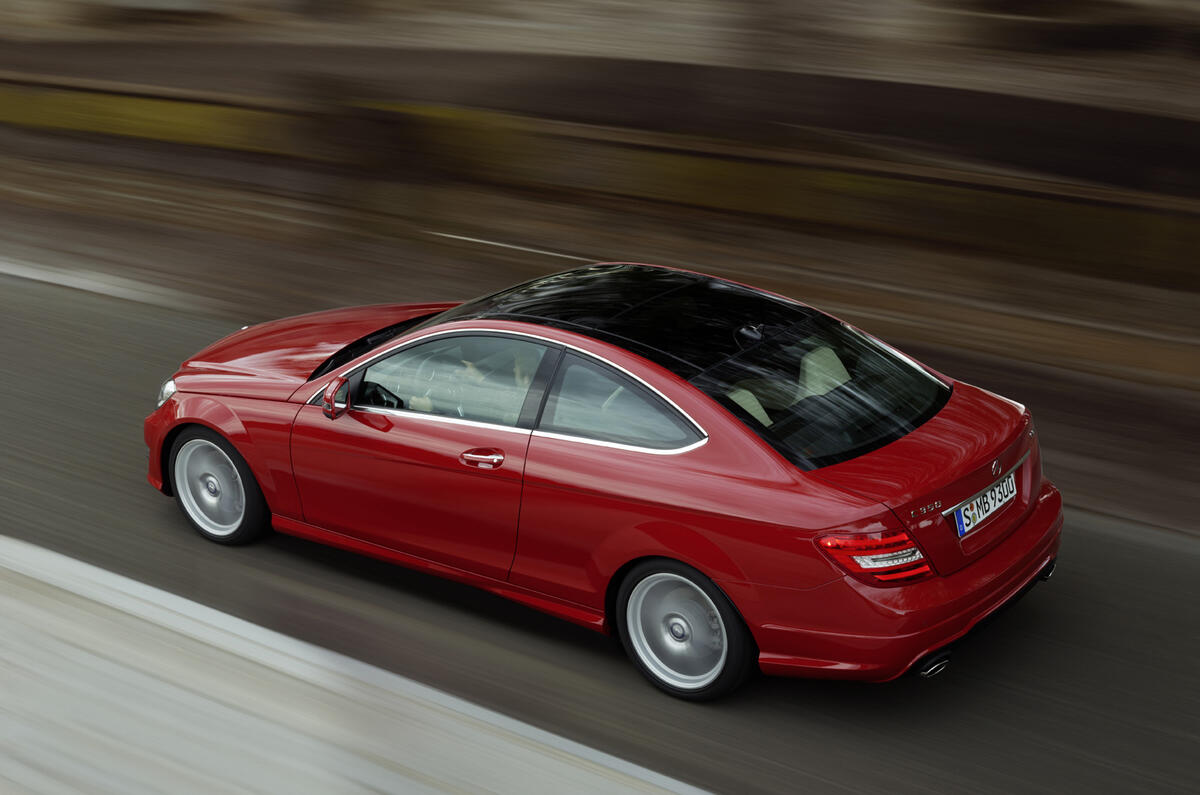 Geneva show: Mercedes C-class coupe