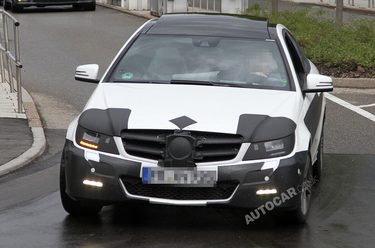 no title Mercedes C-class coupé - new pics