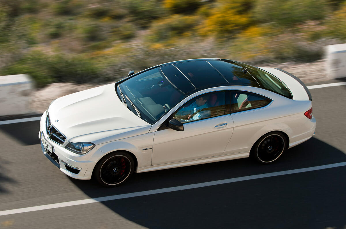 no title New York motor show: Merc C63 AMG coupe