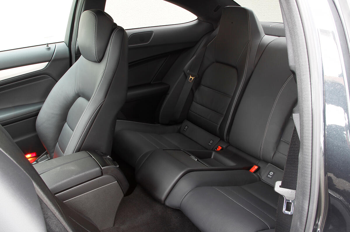 Mercedes-Benz C-Class Coupé rear seats