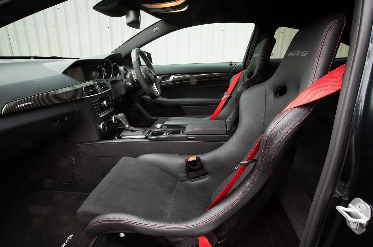 Mercedes-AMG C 63 Black Series Coupé interior