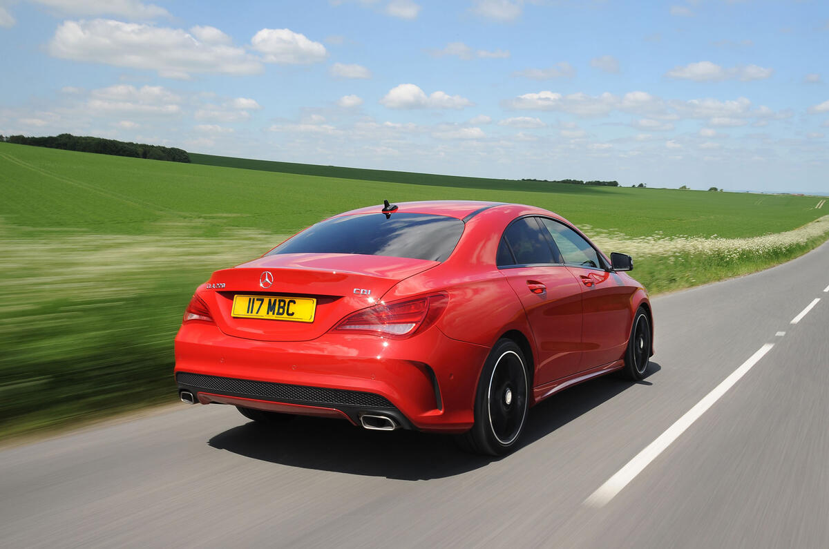 Mercedes-Benz CLA rear