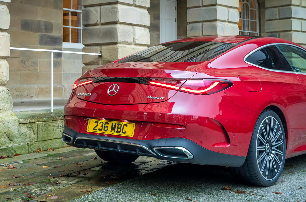 mercedes benz cle review 2023 08 rear design