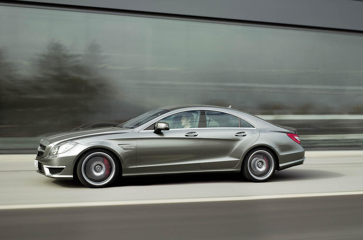 no title LA motor show: Mercedes CLS63 AMG