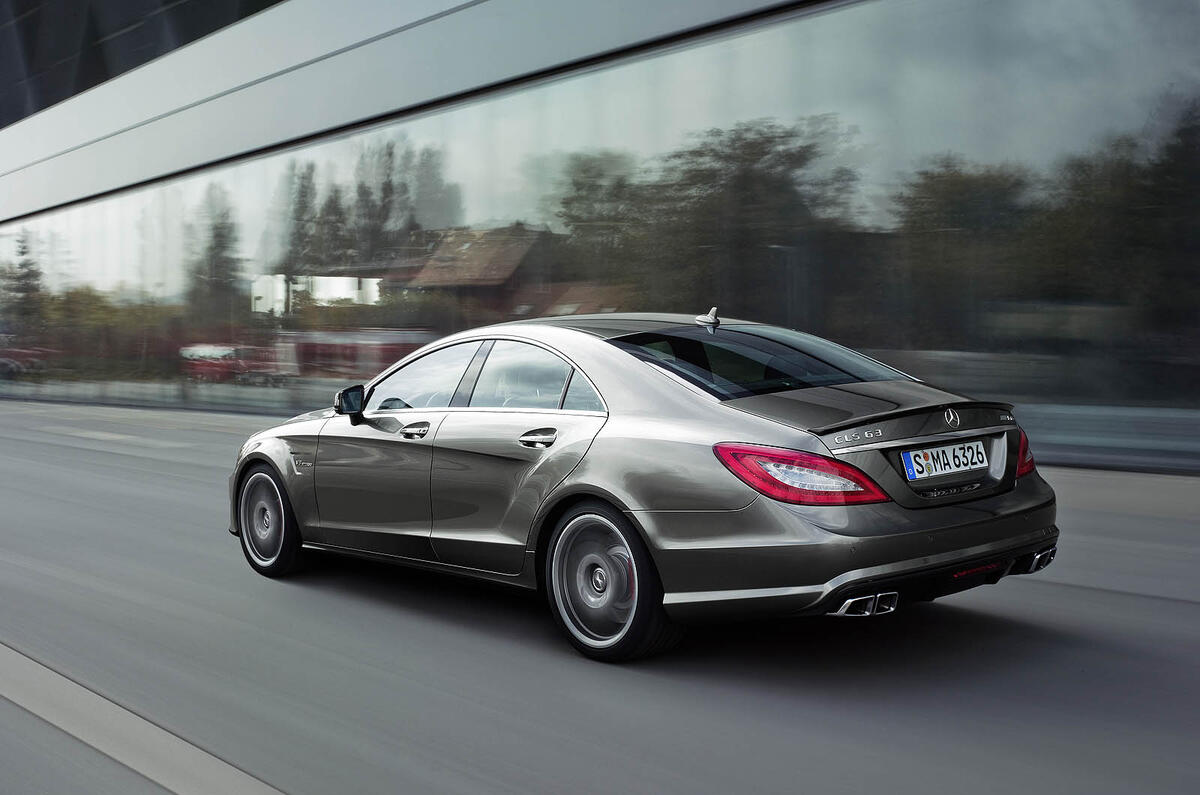 no title LA motor show: Mercedes CLS63 AMG