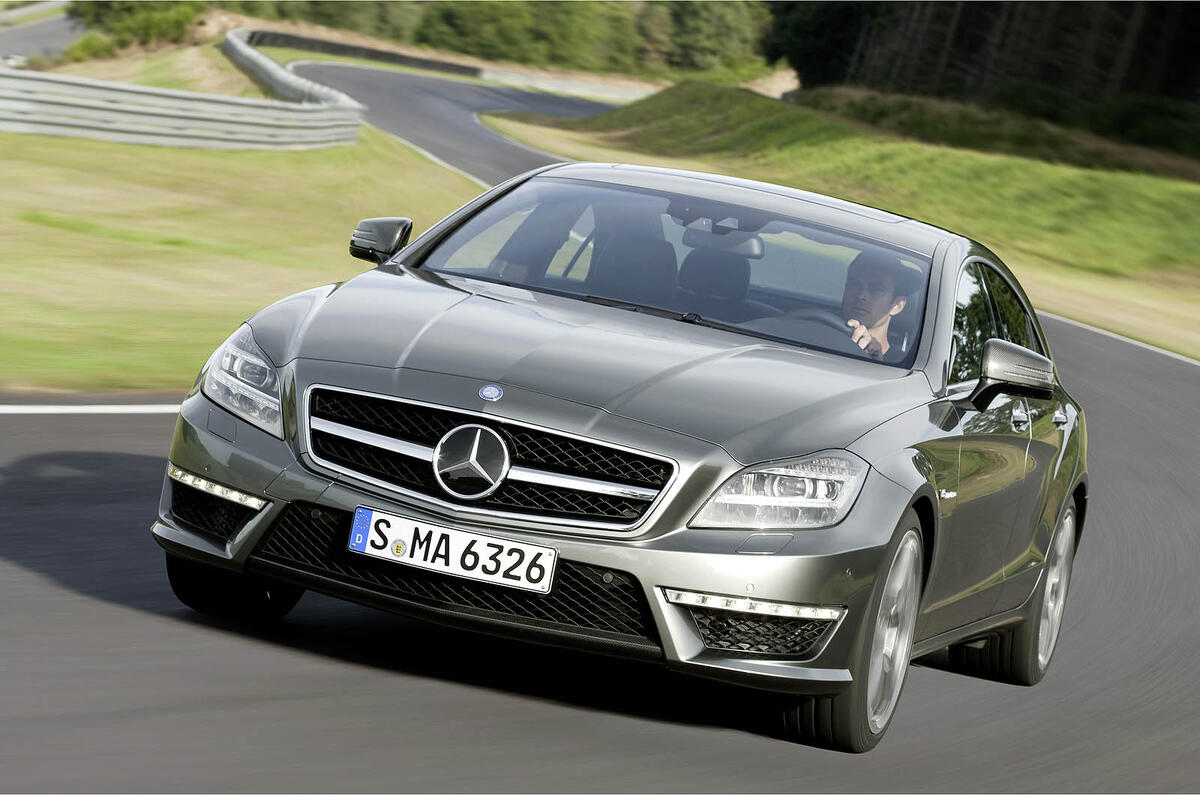 no title LA motor show: Mercedes CLS63 AMG