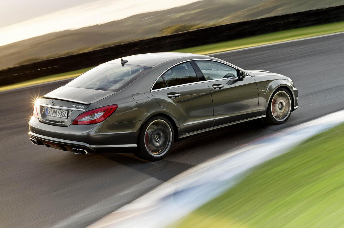 no title LA motor show: Mercedes CLS63 AMG