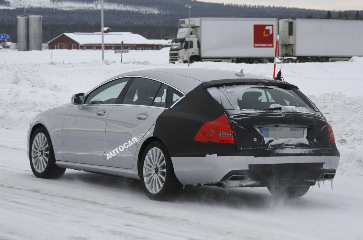 no title Merc CLS Shooting Brake: latest pics