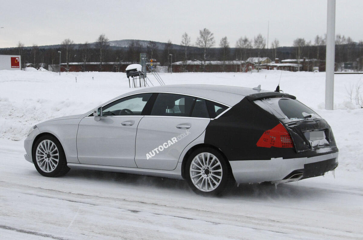 no title Merc CLS Shooting Brake: latest pics