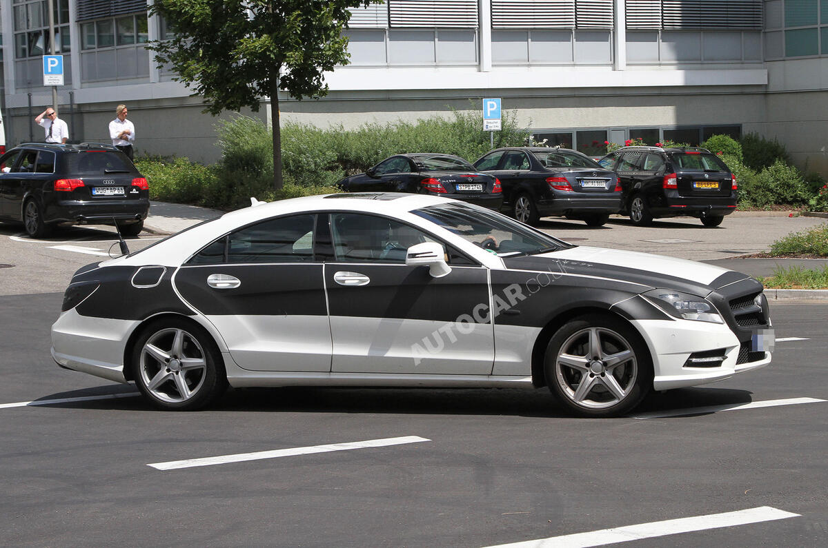 no title Next Mercedes CLS: new pics