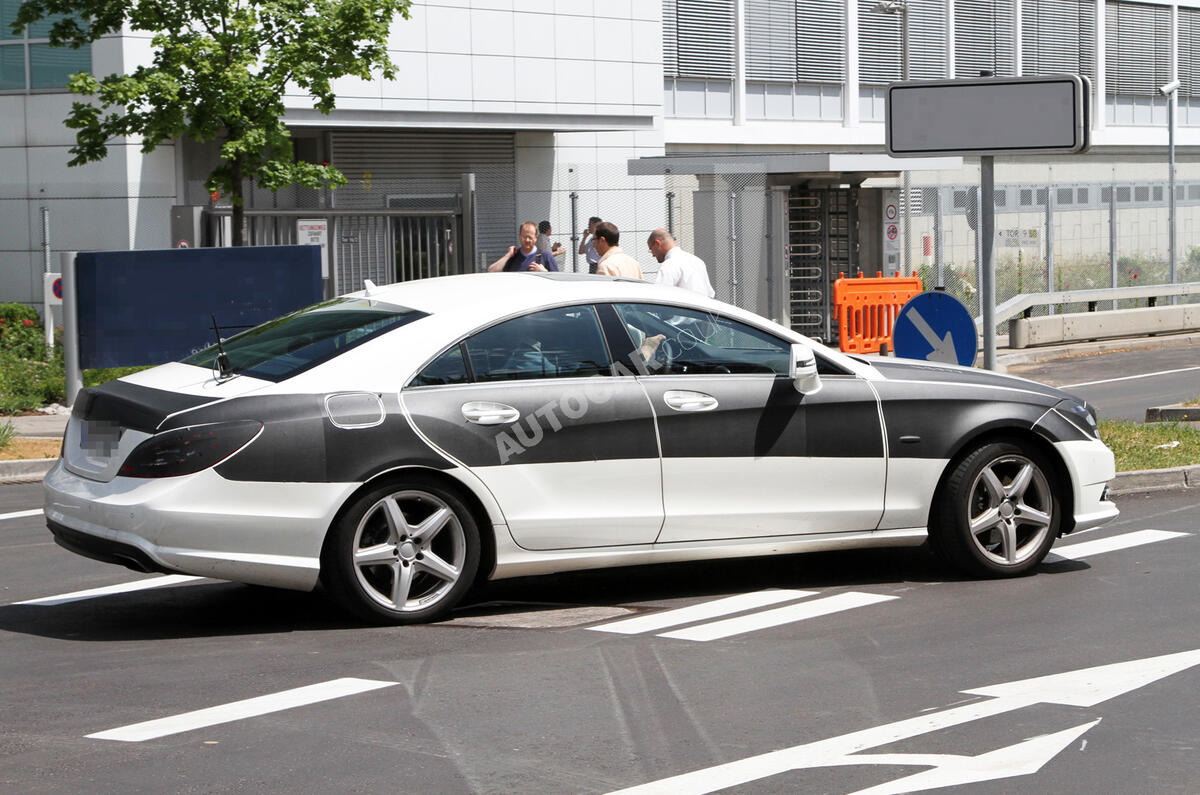 no title Next Mercedes CLS: new pics