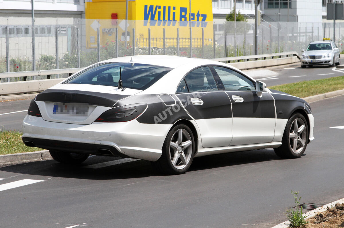 no title Next Mercedes CLS: new pics