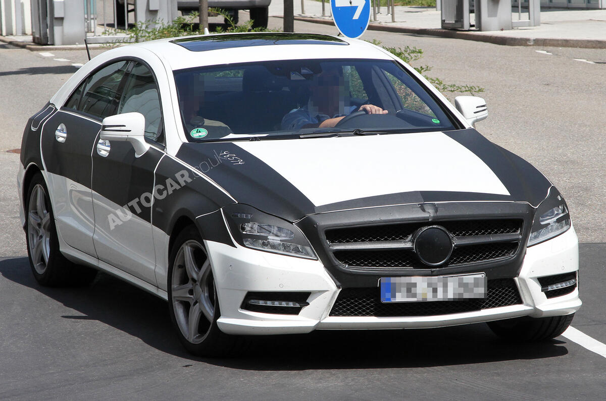 no title Next Mercedes CLS: new pics
