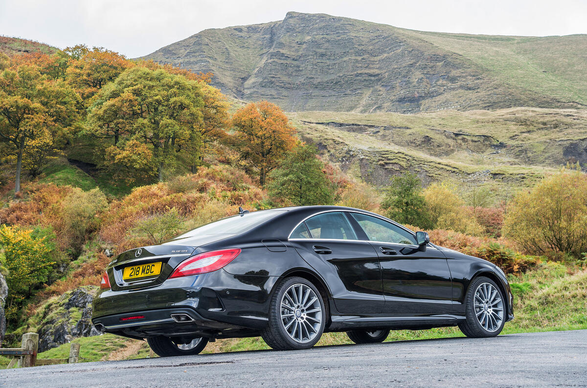 Mercedes-Benz CLS rear quarter