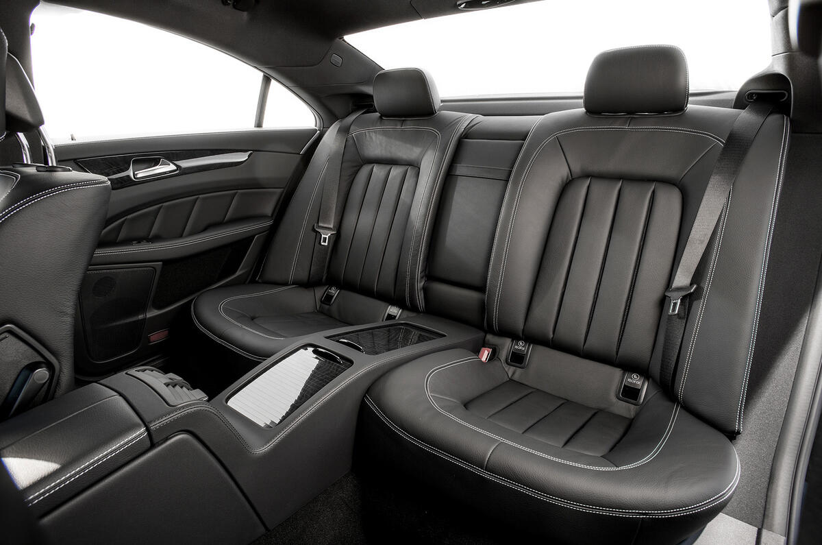 Mercedes-Benz CLS rear seats